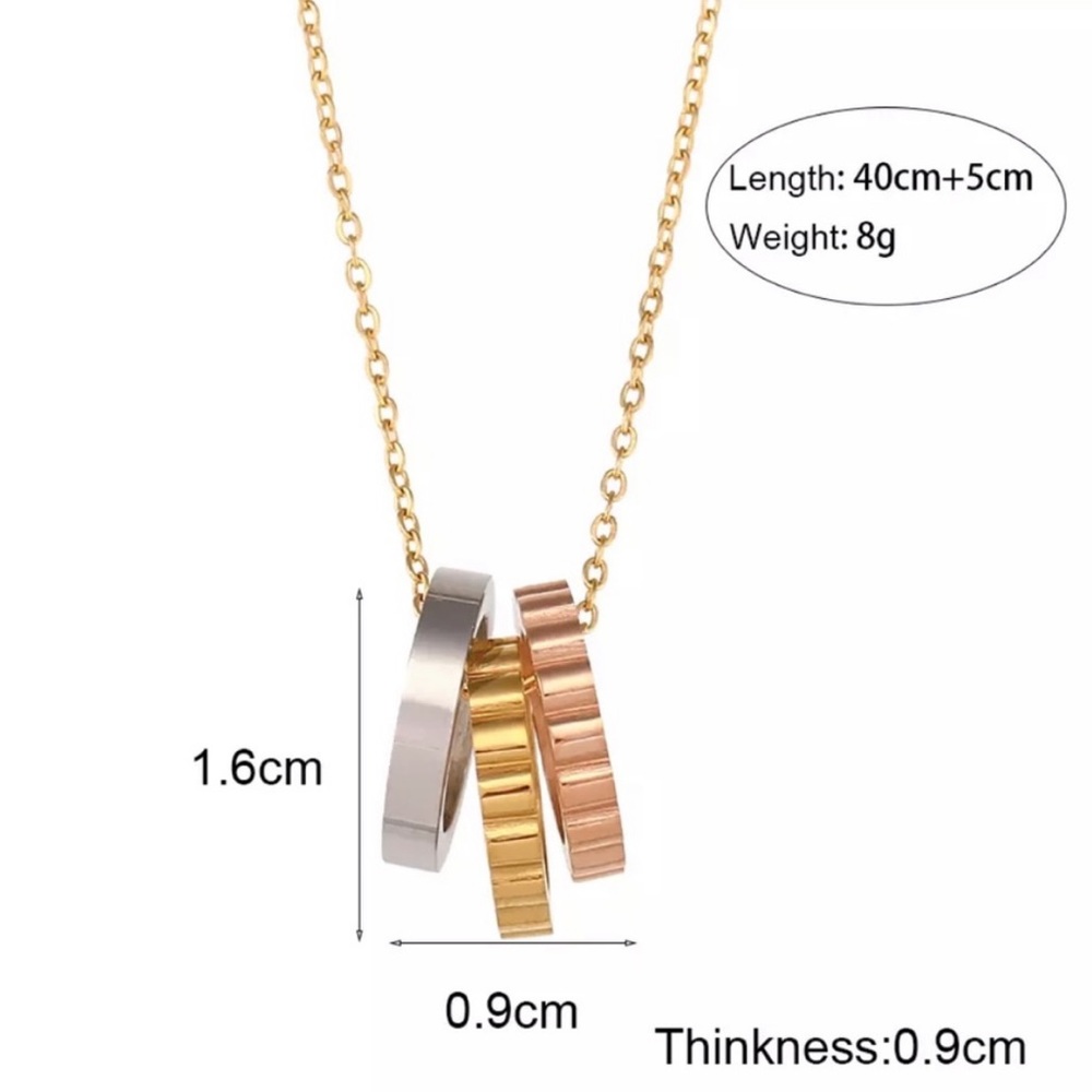 NEW 18K GOLD PENDANT NECKLACE, NICE NECKLACE, CUTE NECKLACE - Picture 6 of 6